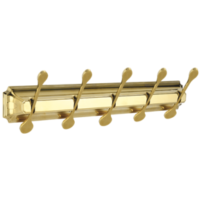 Панель Elghansa HERMITAGE HRM-750-Gold с 5 плоскими крючками