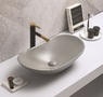 Керамическая раковина для ванной Ceramalux 7811AMH-5 Светло-серый