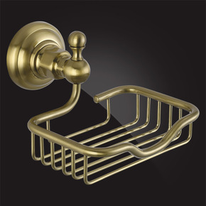 Мыльница для ванной Elghansa PRAKTIC Bronze Accessories PRK-455-Bronze металлическая, бронза