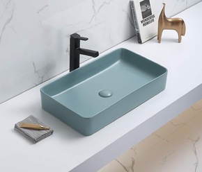 Керамическая раковина для ванной Ceramalux 78189MLG-6 зеленый 