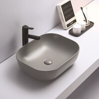 Керамическая раковина для ванной Ceramalux 78104MH-5 Светло-серый