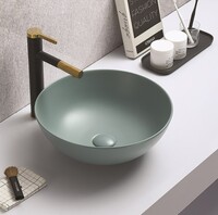Керамическая раковина для ванной Ceramalux 104MLG-6 зеленый