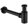 Сифон для раковины Elghansa WASTE SYSTEMS WBT-512-Black цилиндрический, черный