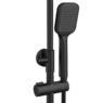 Душевая система Elghansa 2353520-2H-Black однорычажная с ABS верхним душем 