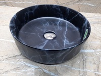 Керамическая раковина для ванной Ceramalux C1107 черный
