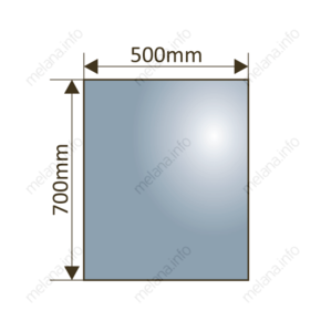Зеркало с LED-подсветкой Melana MLN-LED012