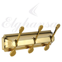 Панель Elghansa HERMITAGE HRM-730-Gold с 3 плоскими крючками