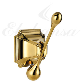 Крючок одинарный Elghansa HERMITAGE HRM-900-Gold