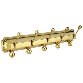 Панель Elghansa HERMITAGE HRM-950-Gold с 5 круглыми крючками