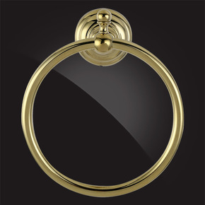 Полотенцедержатель-кольцо Elghansa PRAKTIC GOLD PRK-875-Gold 17 см, золото